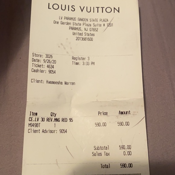 Louis Vuitton reversible belt Authentic - Picture 5 of 6